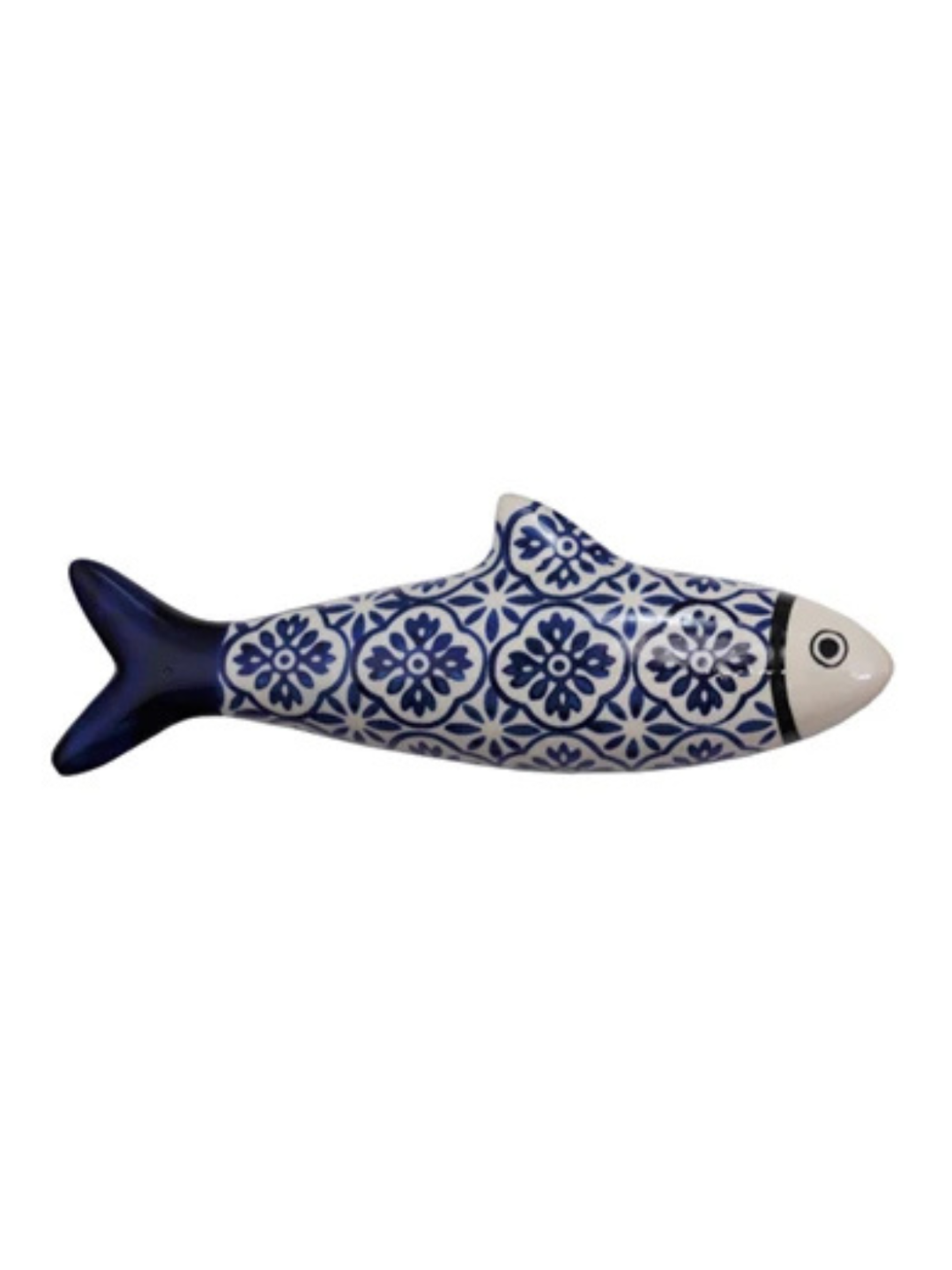 Hand-Painted Stoneware Fish Wall Décor - Sold Individually