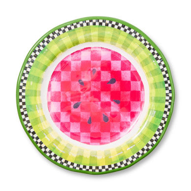 Watermelon Melamine Salad Plate