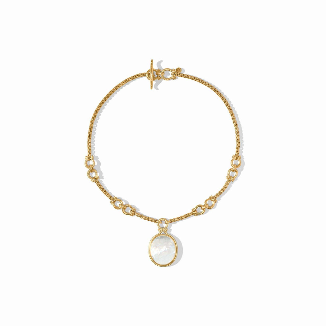 Saratoga Statement Necklace Mother of Pearl