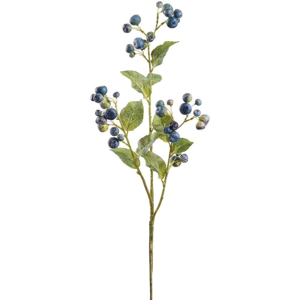 30.5-inch crabapple spray decoration made with polyester, plastics, iron wire, styrofoam, and twine in a natural finish.