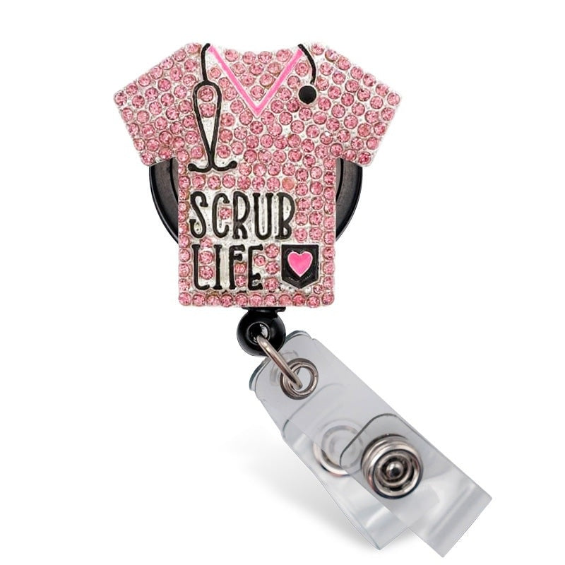 Sparkle and Shine Rhinestone Badge Reel