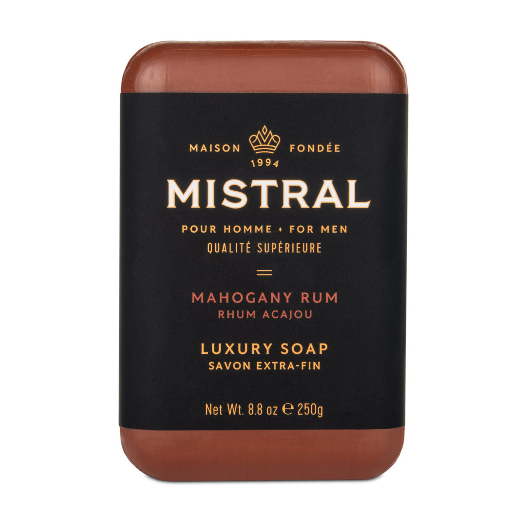 Men's Bar Soap Mahogany Rum 8.8 oz