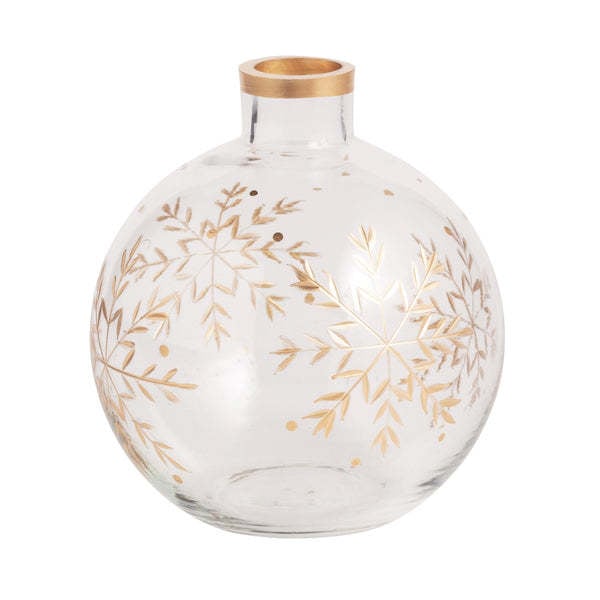 Snowflake Bud Vases