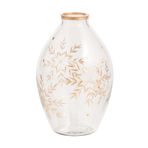 Snowflake Bud Vases