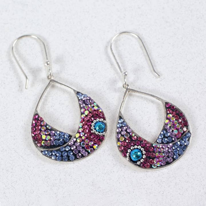 Split Pear Earrings