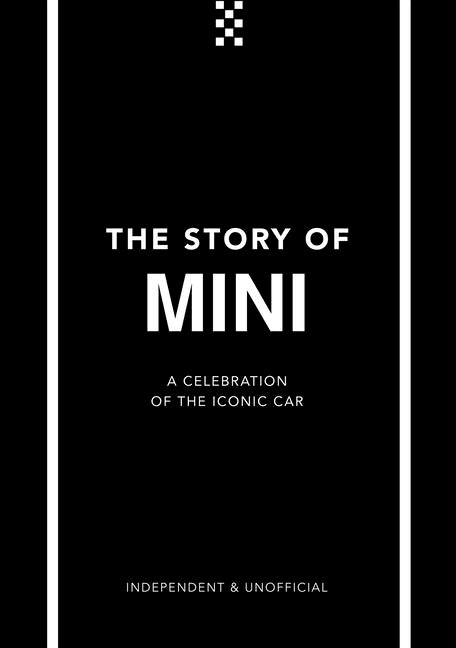 Story of Mini tribute car model in glossy black with silver accents