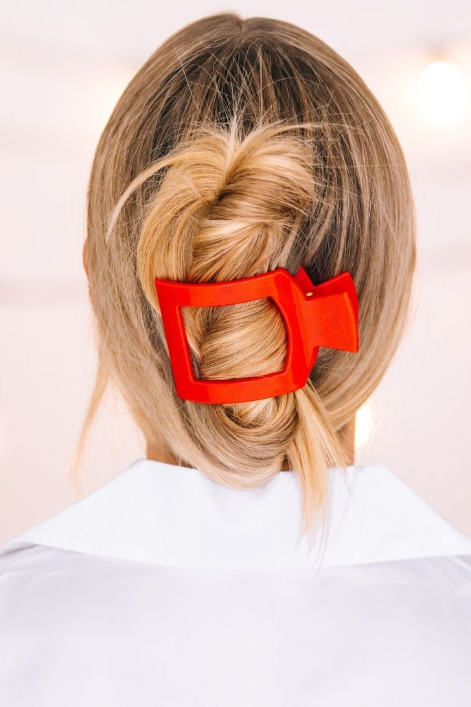 Square Flat Hair Clip Medium