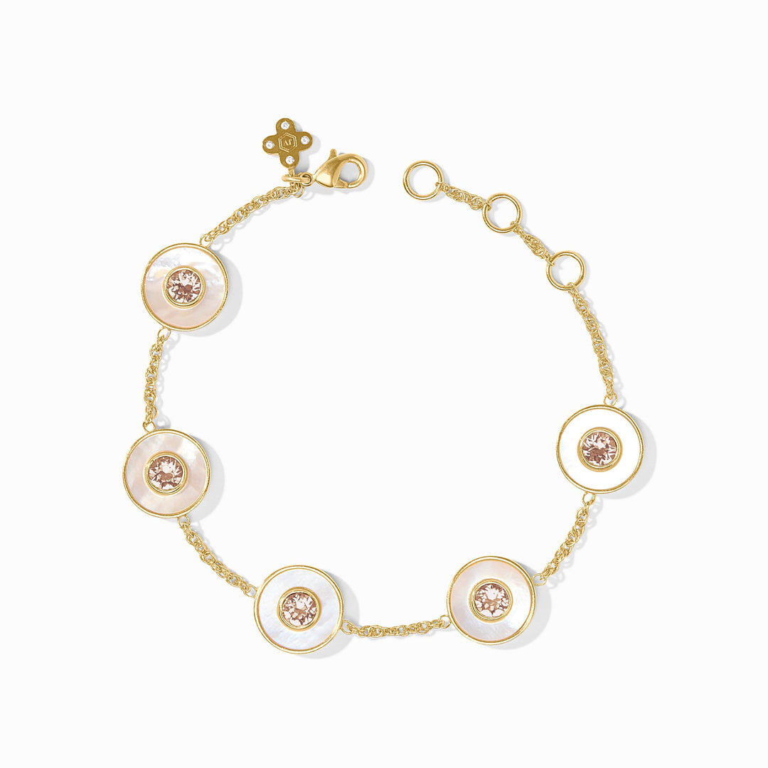 Colette Circle Delicate Bracelet Champagne
