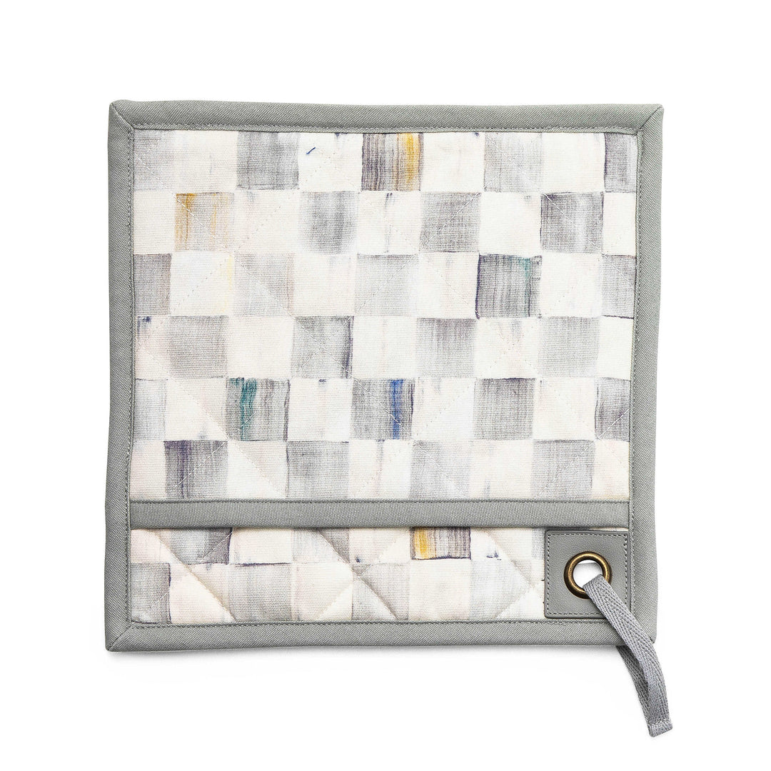Sterling Check Bistro Pot Holder