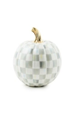 Sterling Check Pumpkin - Small