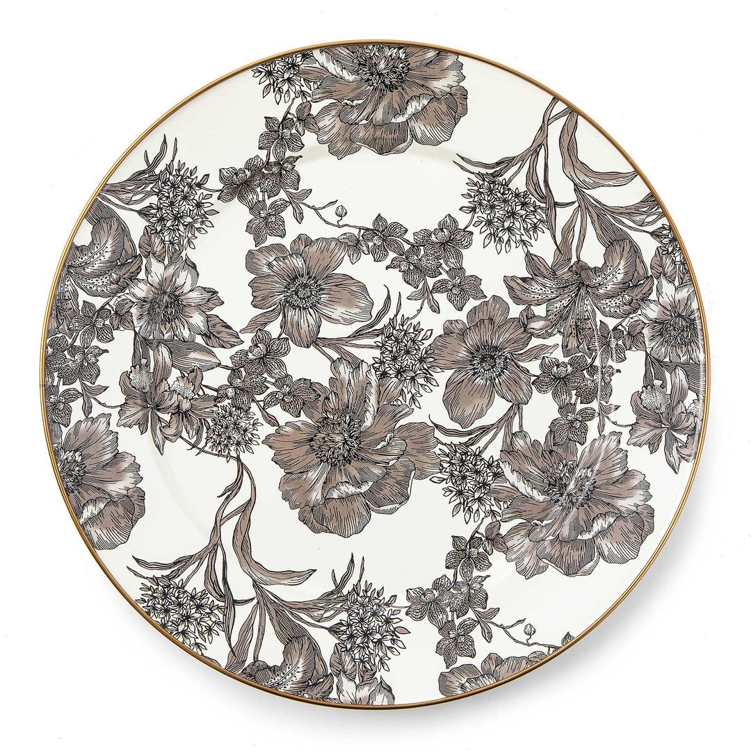English Garden Enamel Charger/Plate