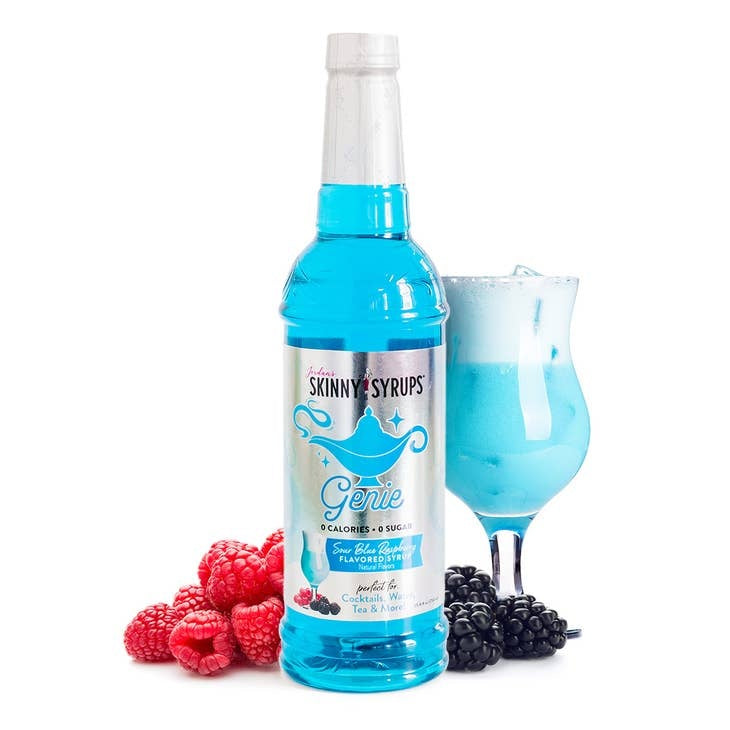 Bottle of Sugar Free vanilla almond flavored drink with zero sugar.