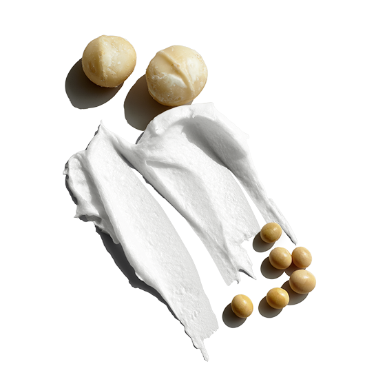 Supreme Cream Triple Cushion Shave Lather in a white tub with silver lid.