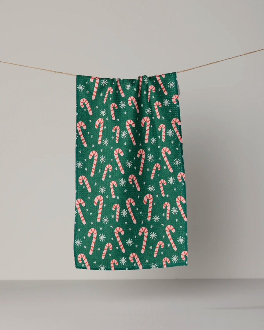 Mini Towels Ribbon Plaid