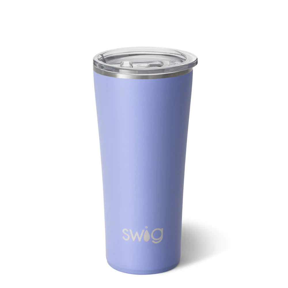Matte black 22oz stainless steel tumbler with silicone base
