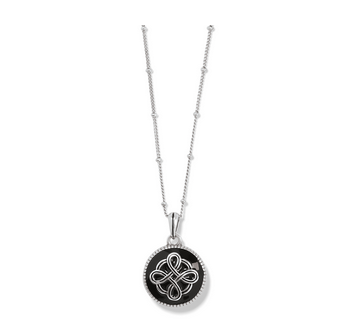 Interlok Noir Reversible Necklace