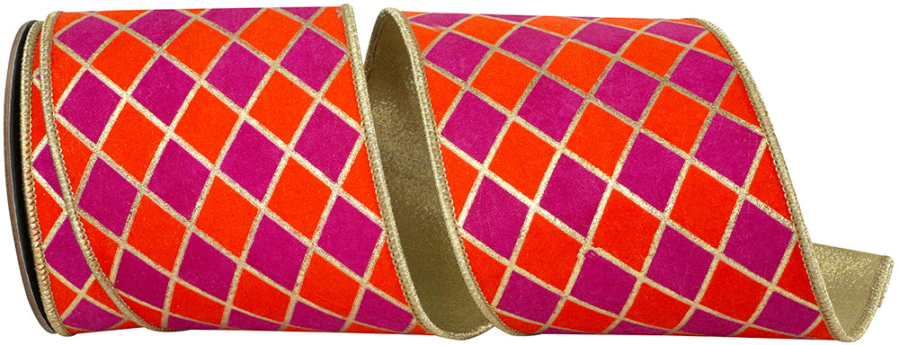Four-inch wide metallic outline wired edge trim made from 100% polyester with a deluxe finish.