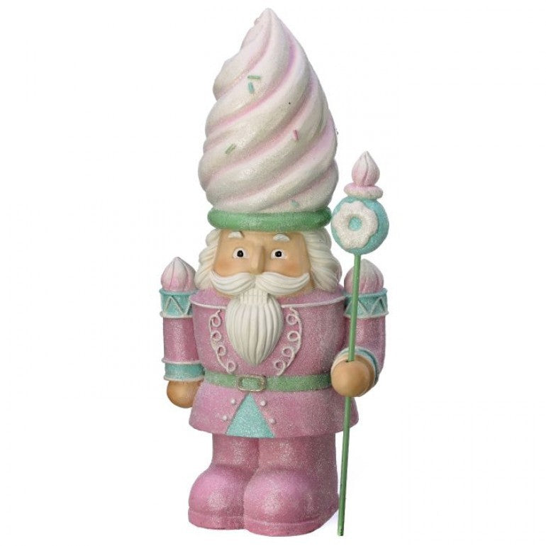 16.3" Resin Ice Cream Nutcracker