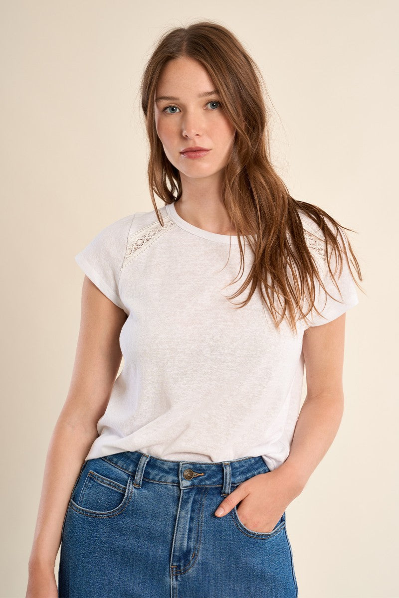 Adriana Ladies Knitted Tee