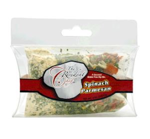 Bag of Spinach Parmesan Dip Mix with visible green spinach pieces.