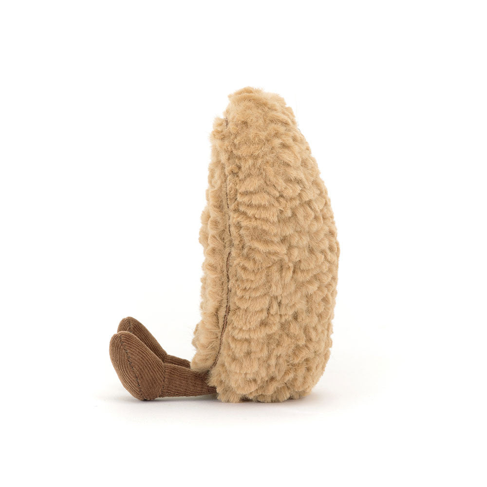 Amuseables Philippe Palmier plush toy with polyester cotton exterior, PE bean filling, and a seated palm tree silhouette.