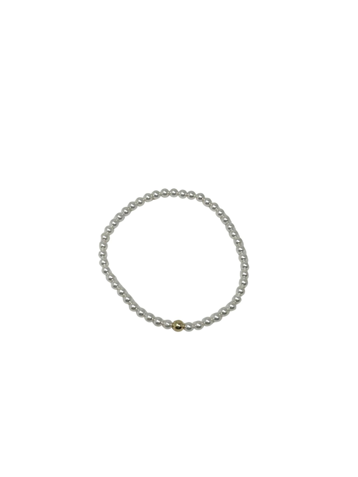 Classic Pearl 4MM bead bracelet with Enewton Extends clasp