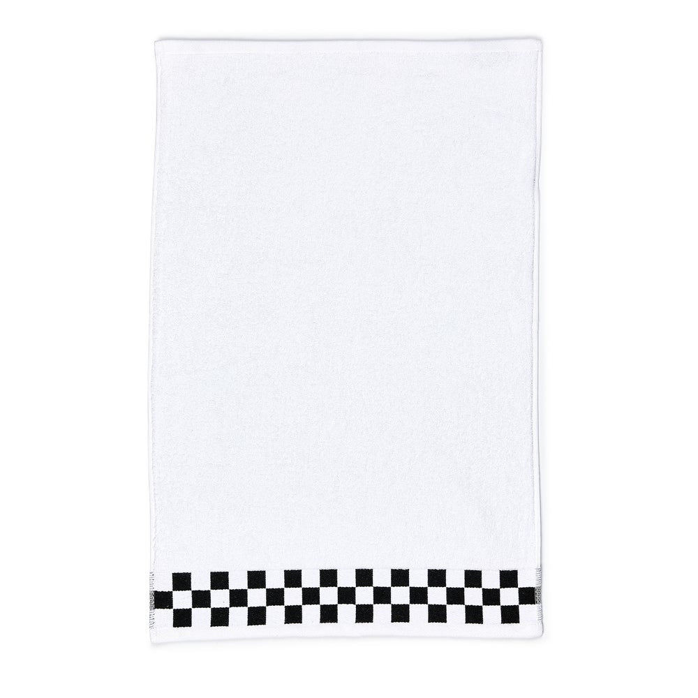 Hand Towel with Check Border