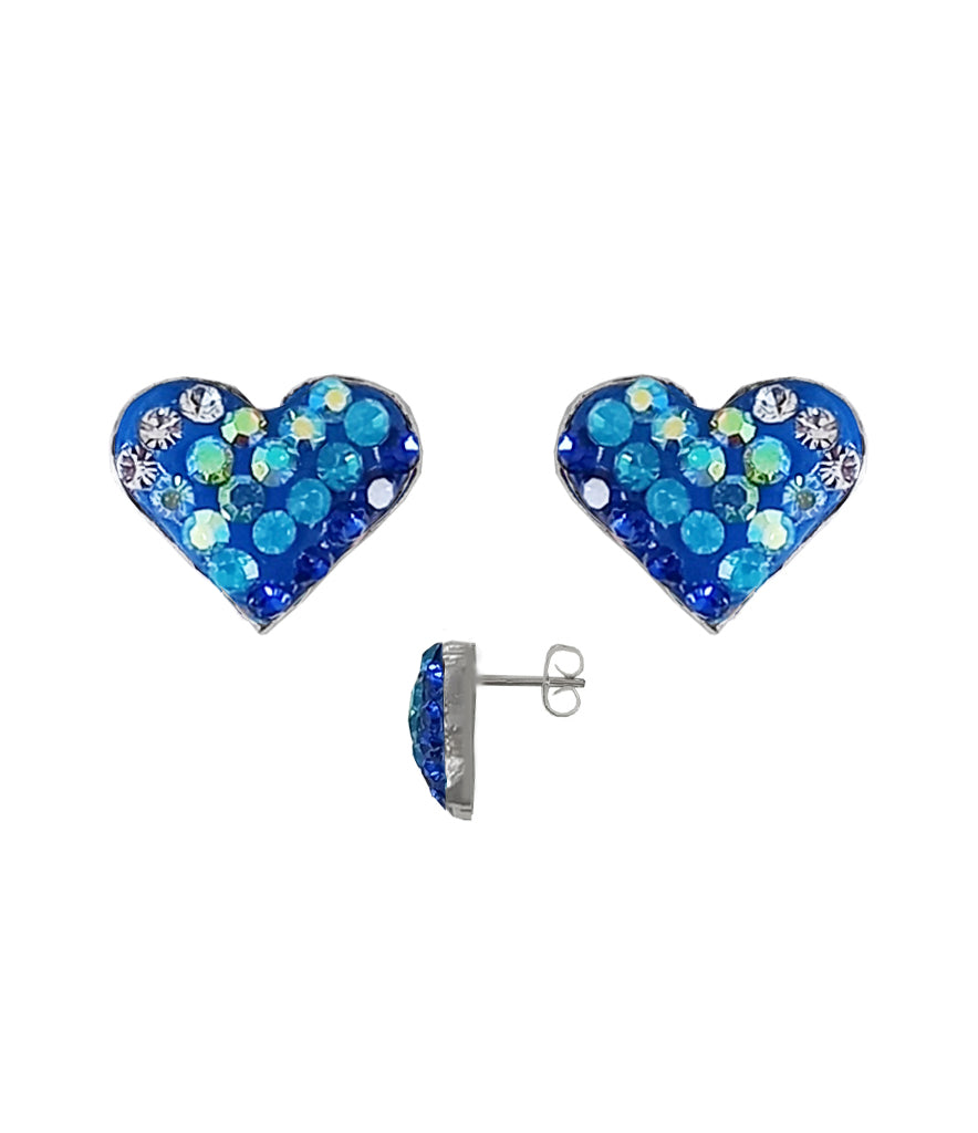 Heart Post Earrings