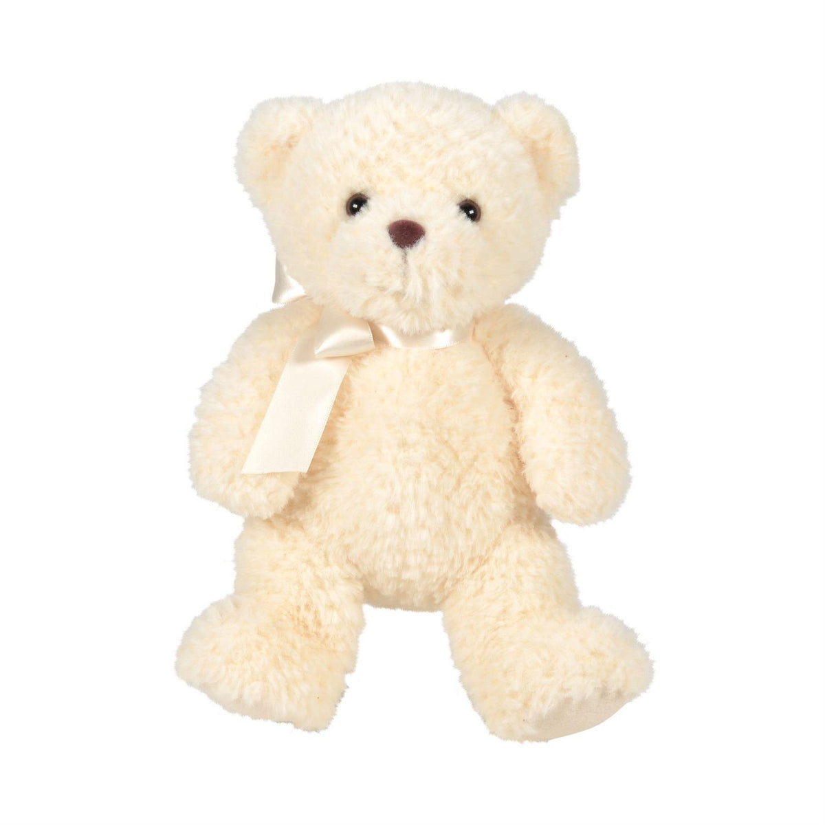 Plush Lil' Cupcake teddy bear in soft fabric with microbead weighting and silky smooth finish.