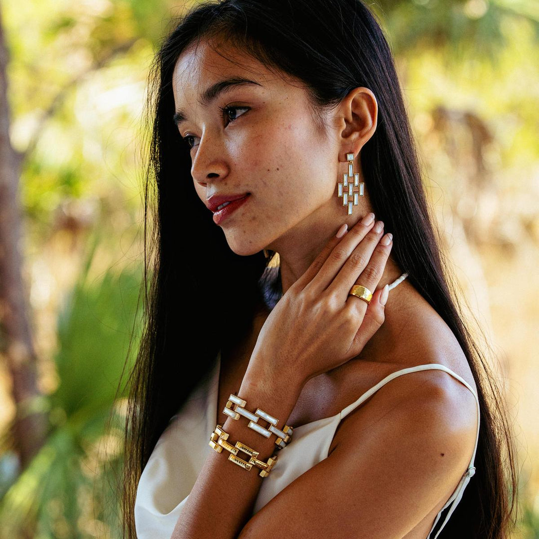 Pathway Link Bracelet - Gold