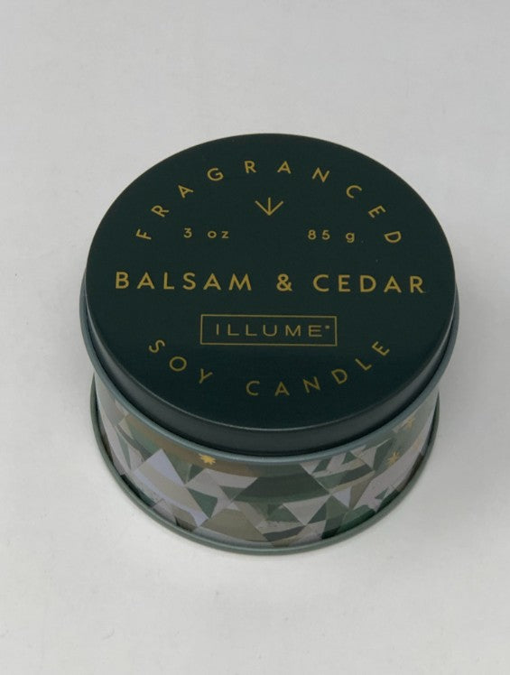 Balsam & Cedar Candle 3 oz. Mini Tin