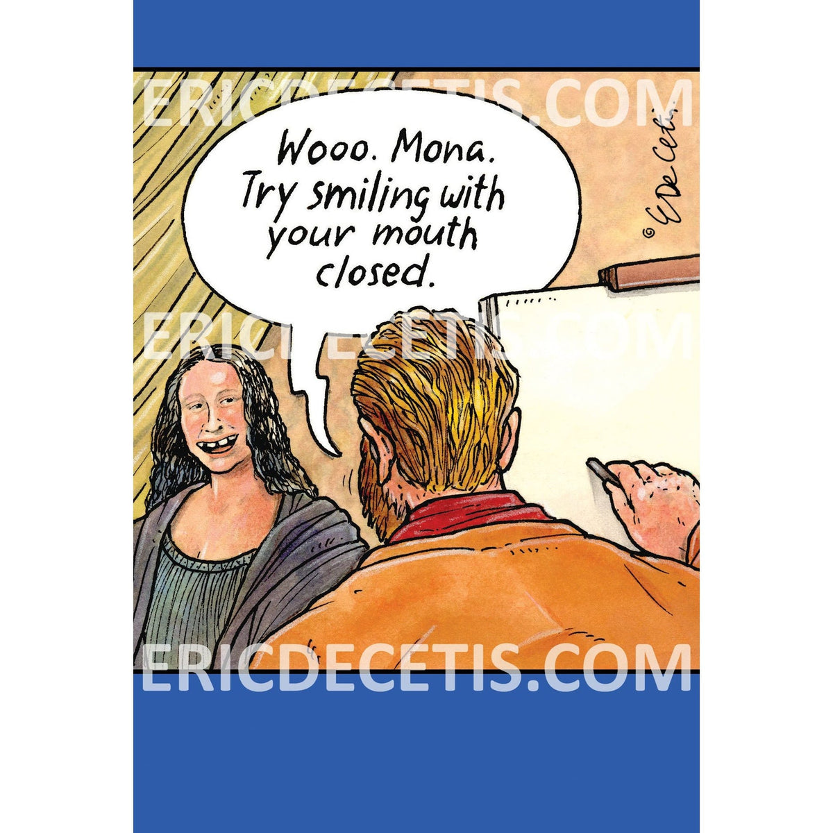 Black embossed greeting card with 'Wooo Mona' outside text and birthday wishes inside.