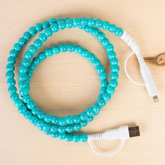 4-in-1 Beaded Charging Cable – Amber Marie and Company