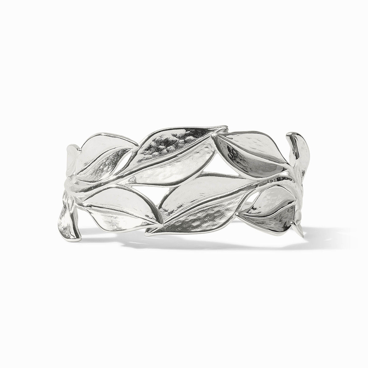 Willow Cuff bracelet in gold-tone metal with a smooth curved silhouette.