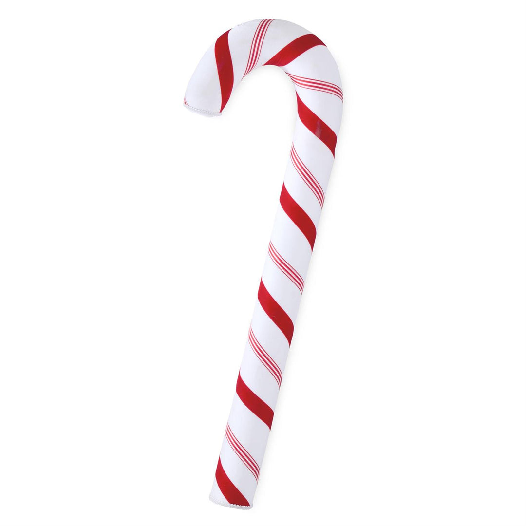 Red & White Fabric Candy Cane