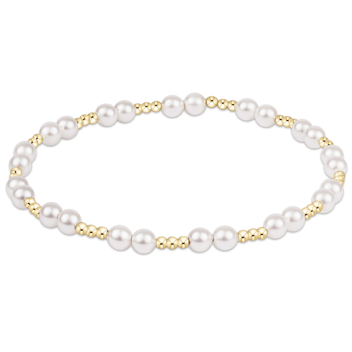 Pearl Together Bracelet with high-performance elastic band