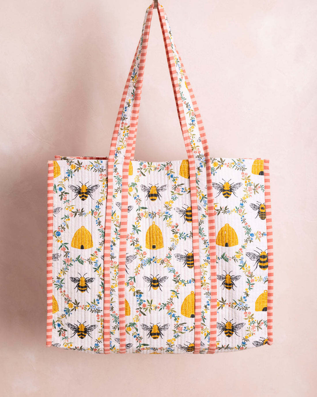 The Traveler Tote in Sweet Bee