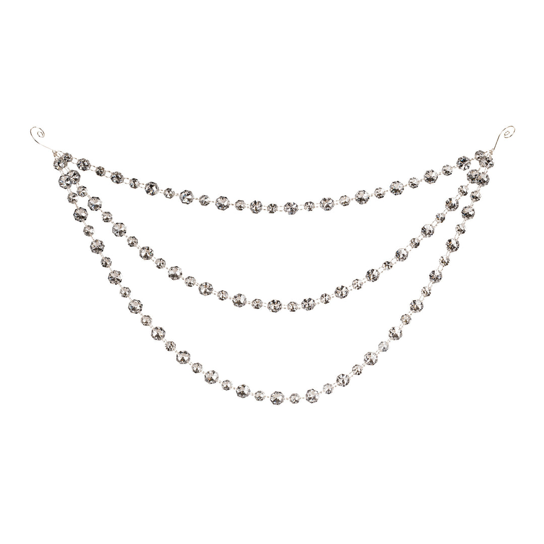 Triple Bead Garland Ornament