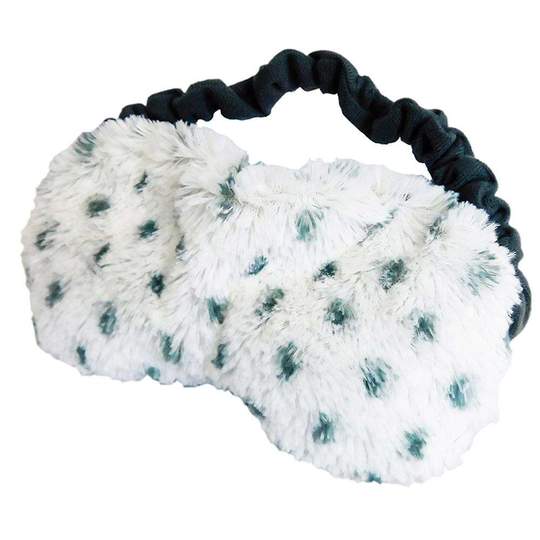 Warmies Eye Mask in soft fabric with a gentle curved shape designed to fit over eyes.