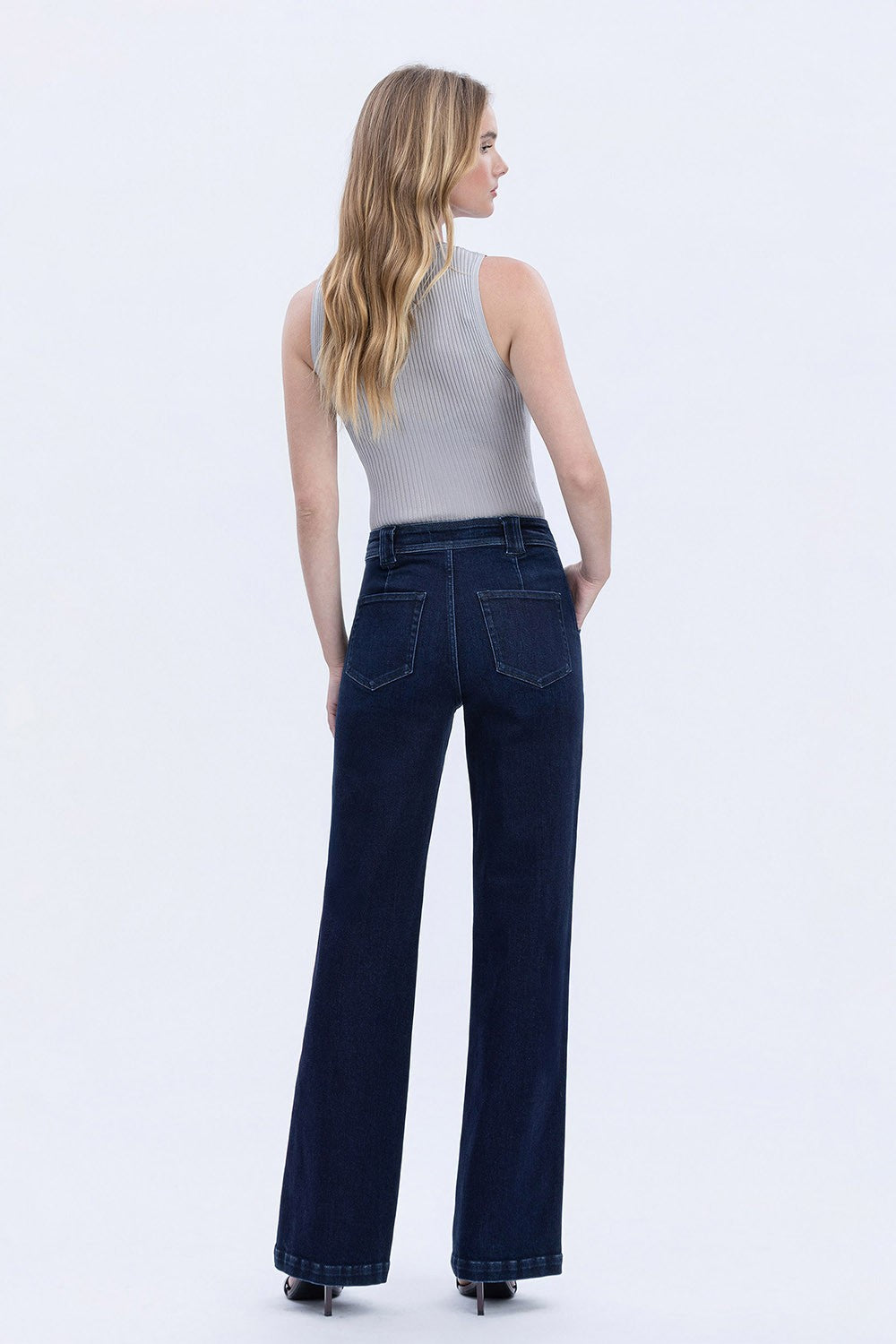 Zoey Super High Rise Full Length Vintage Flare Jeans
