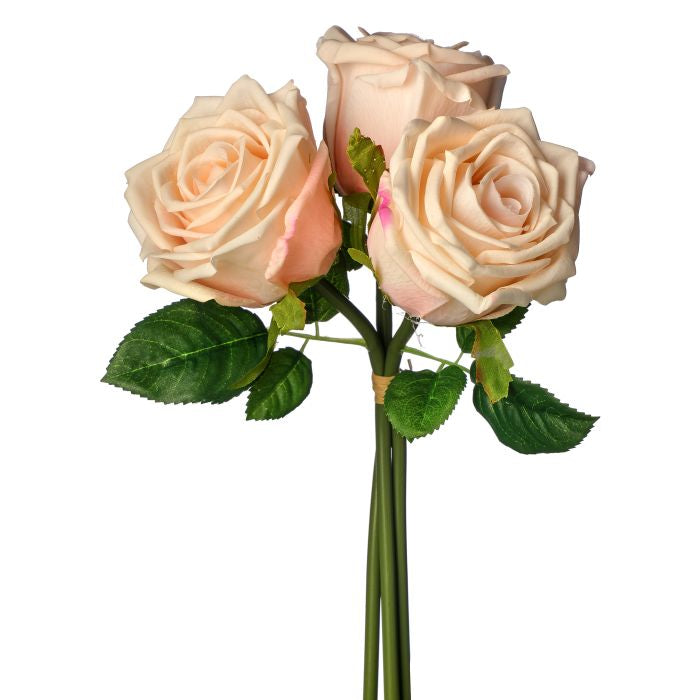 Nat Touch Rose Bundle X3 bundle featuring three 11.5-inch decorative items with a rose design.
