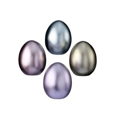 4" Resin Foiled Egg