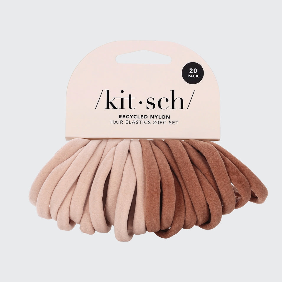 Packaging for Eco-Friendly Nylon Elastics made from recycled nylon.