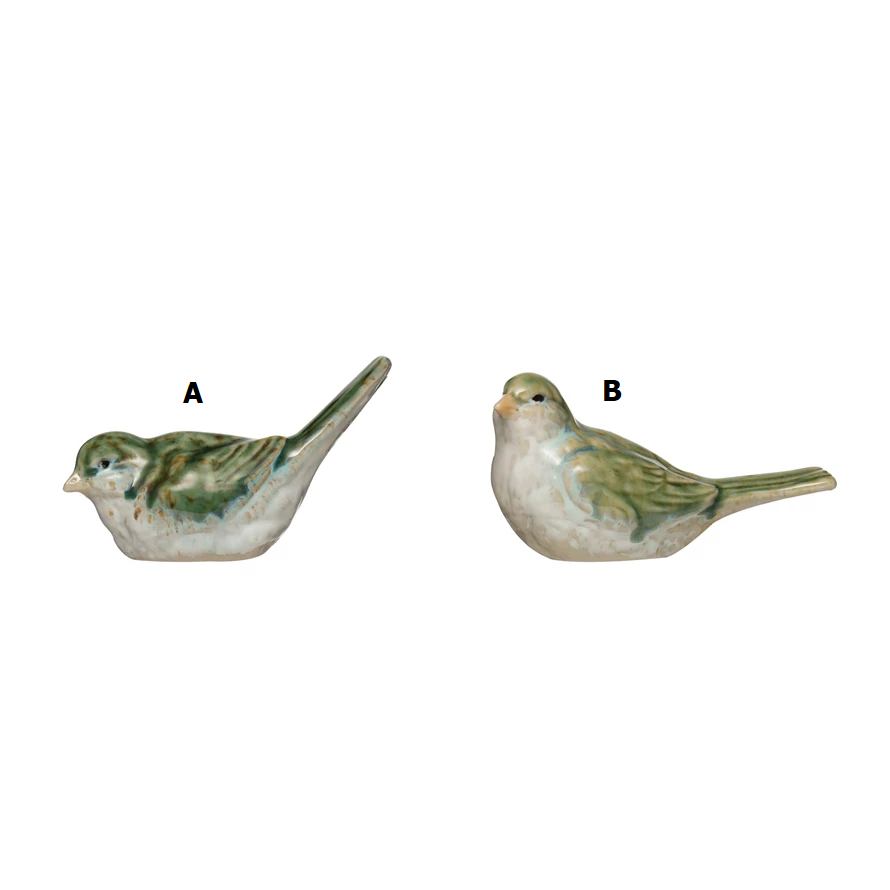 Stoneware Bird - Sold Individually