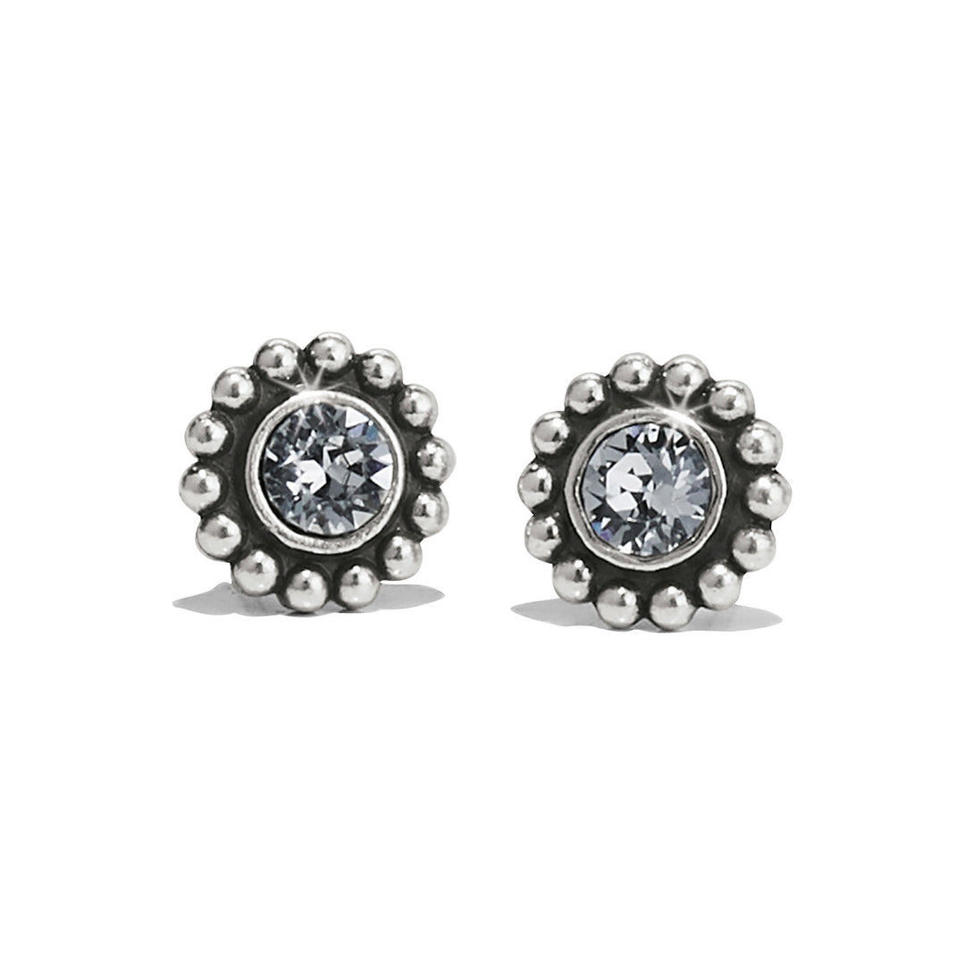 Twinkle Mini Post Earrings - Silver