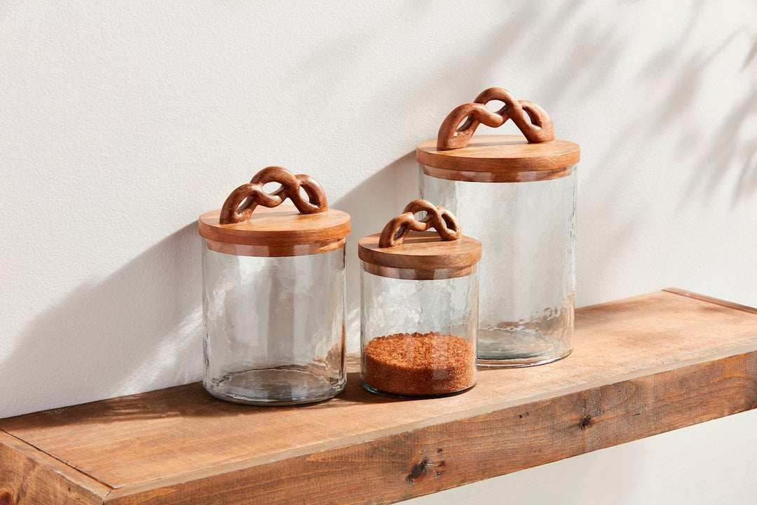 Twisted Handle Canister
