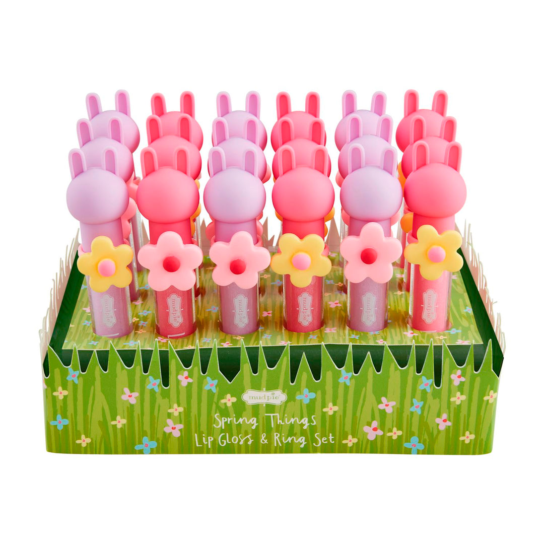 Spring Lip Gloss & Ring Sets