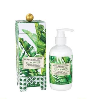 8 fl oz hand lotion bottle with aromatic peony scent