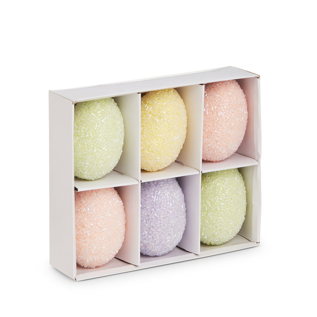 2.5" Embellished Eggs Set of 6
