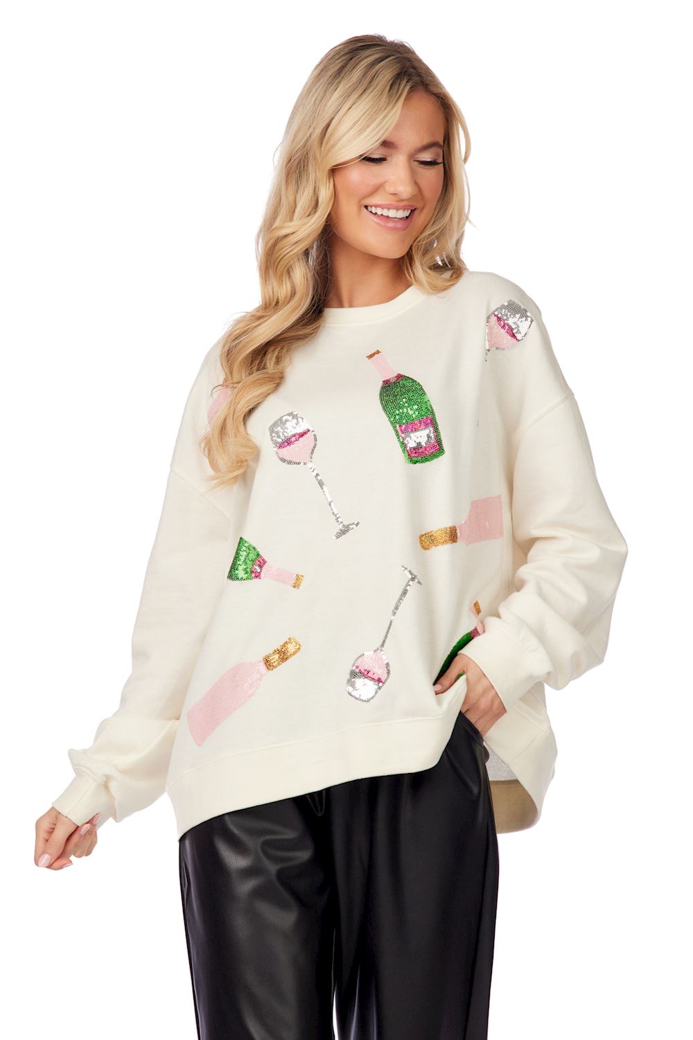 Joy Sparkle Sweatshirt